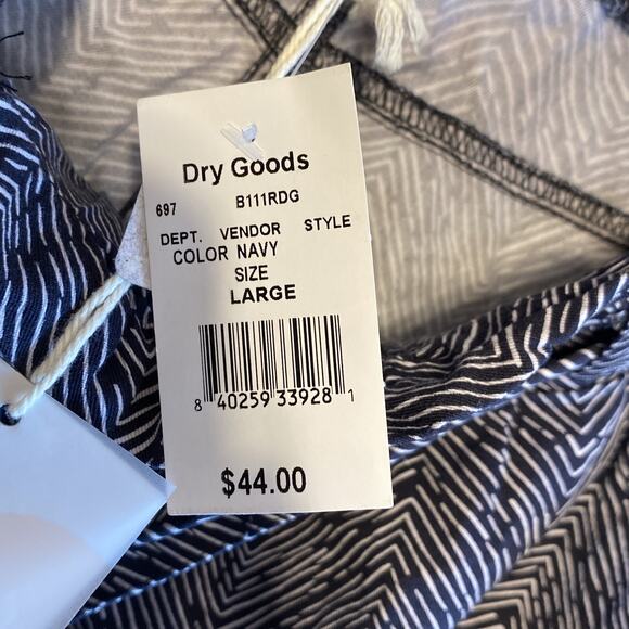 Thread & Supply NWT Woman Ruffle Belted Elastic Zebra Pattern Size Large Shorts - Picture 6 of 9